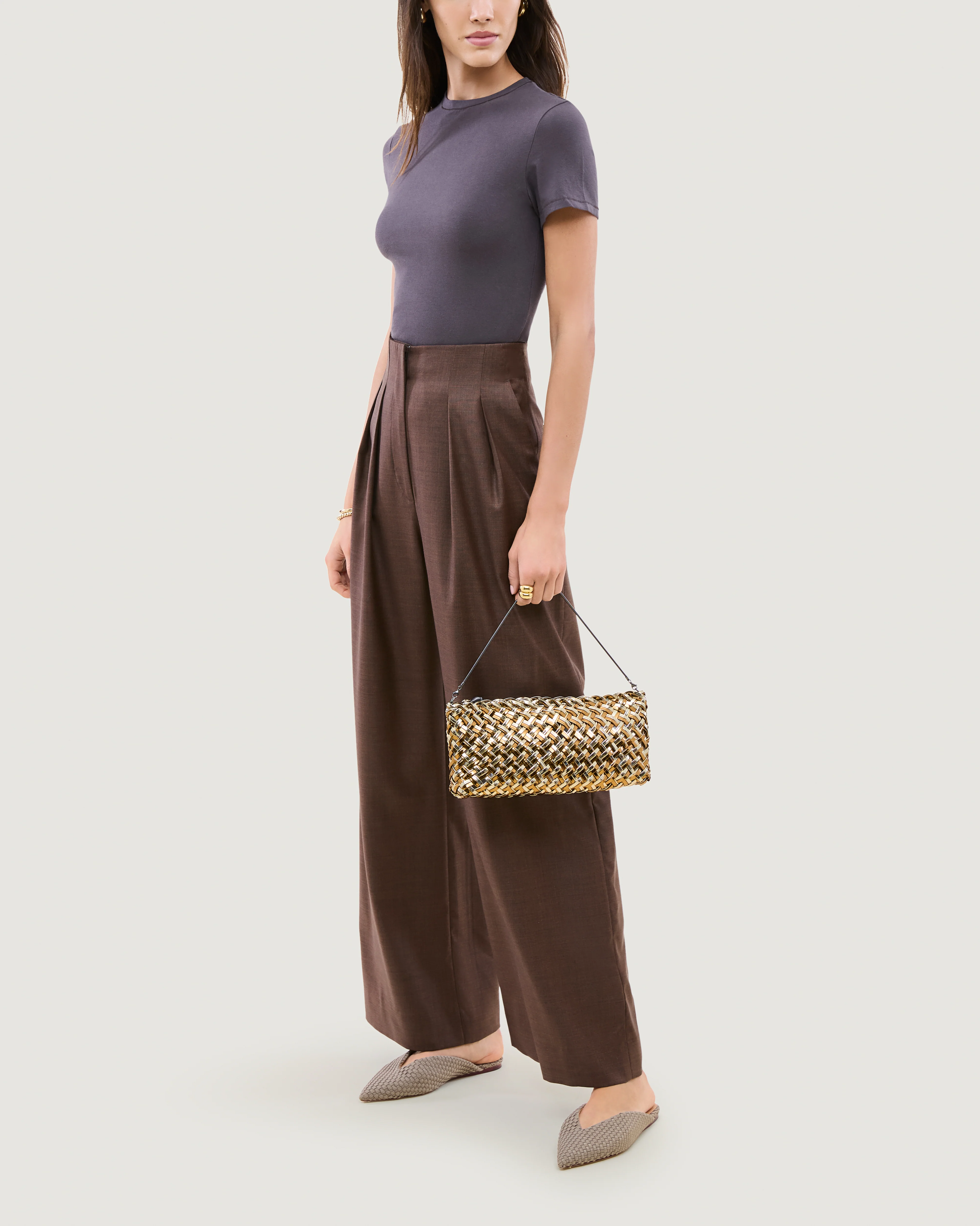 Gala Clutch Double Weave Metallic | Biarritz - Image 5