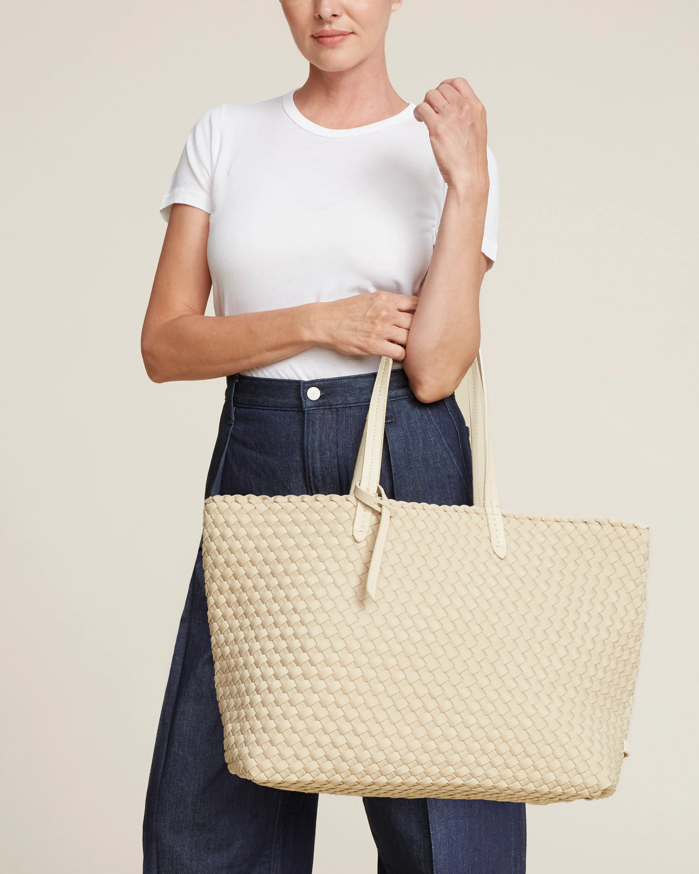 Jetsetter Large Tote | Ecru (Original) - Image 4