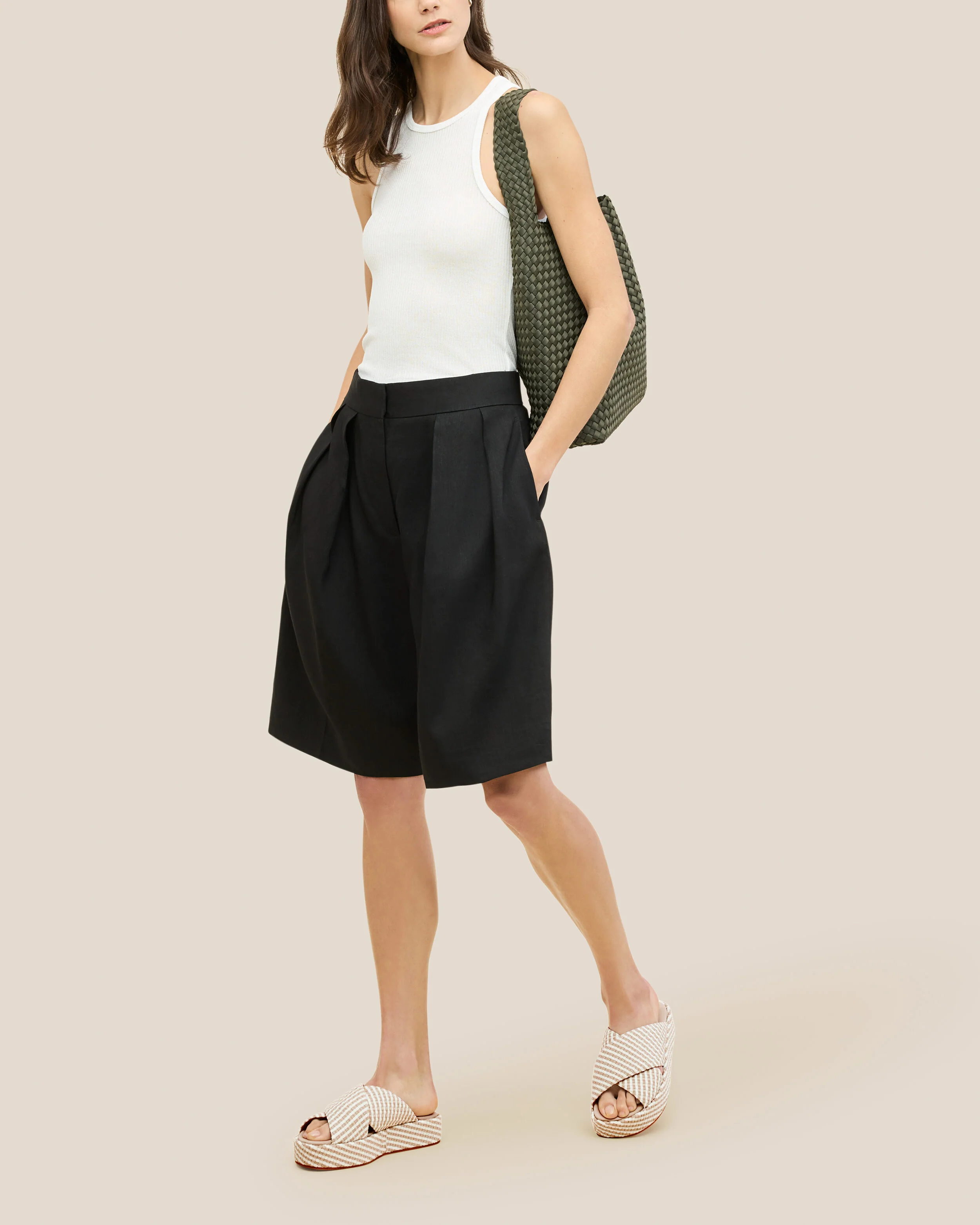 Laguna Platform Striped Geo | Mykonos - Image 6