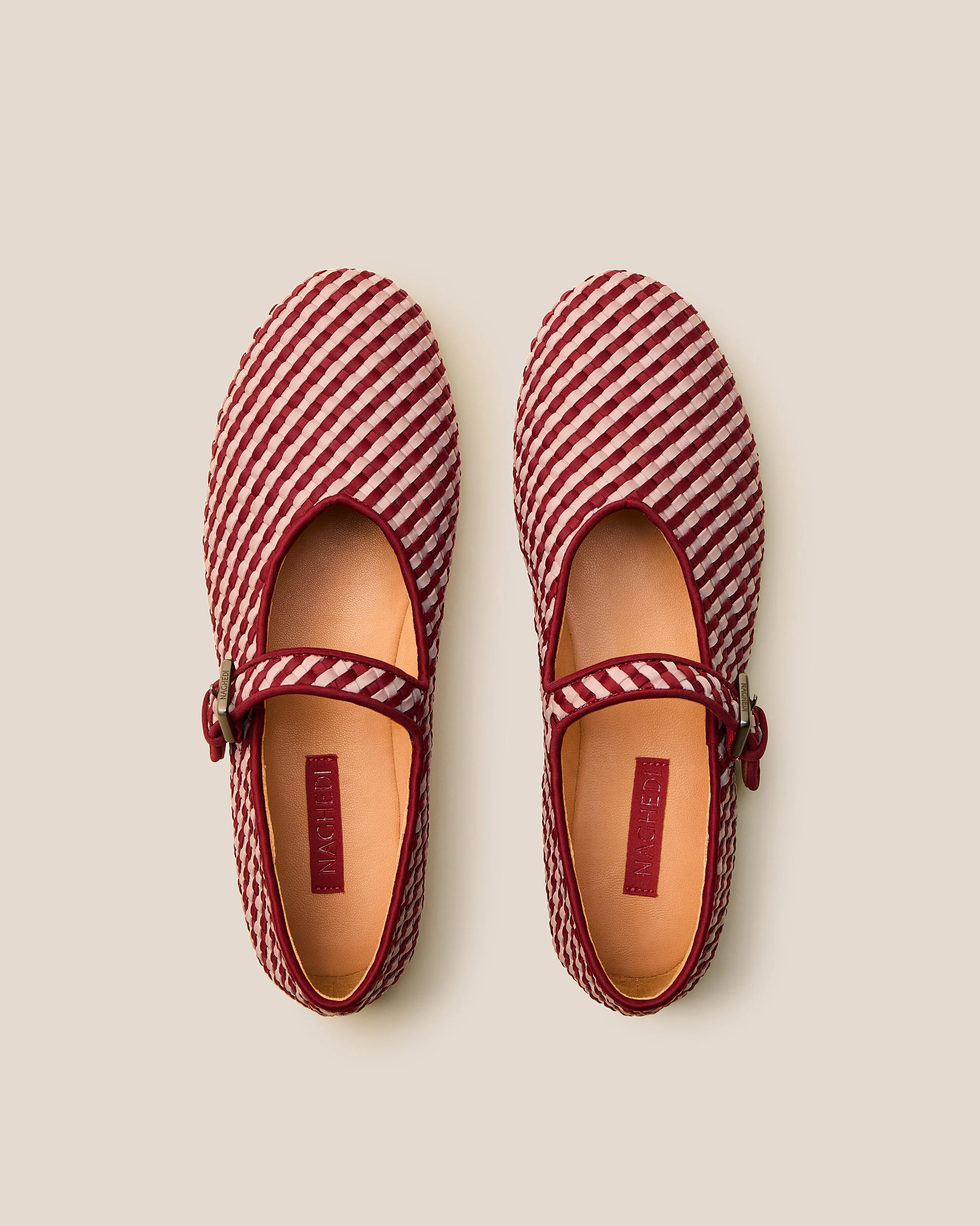 Marais Mary Jane Striped | Lychee - Image 3