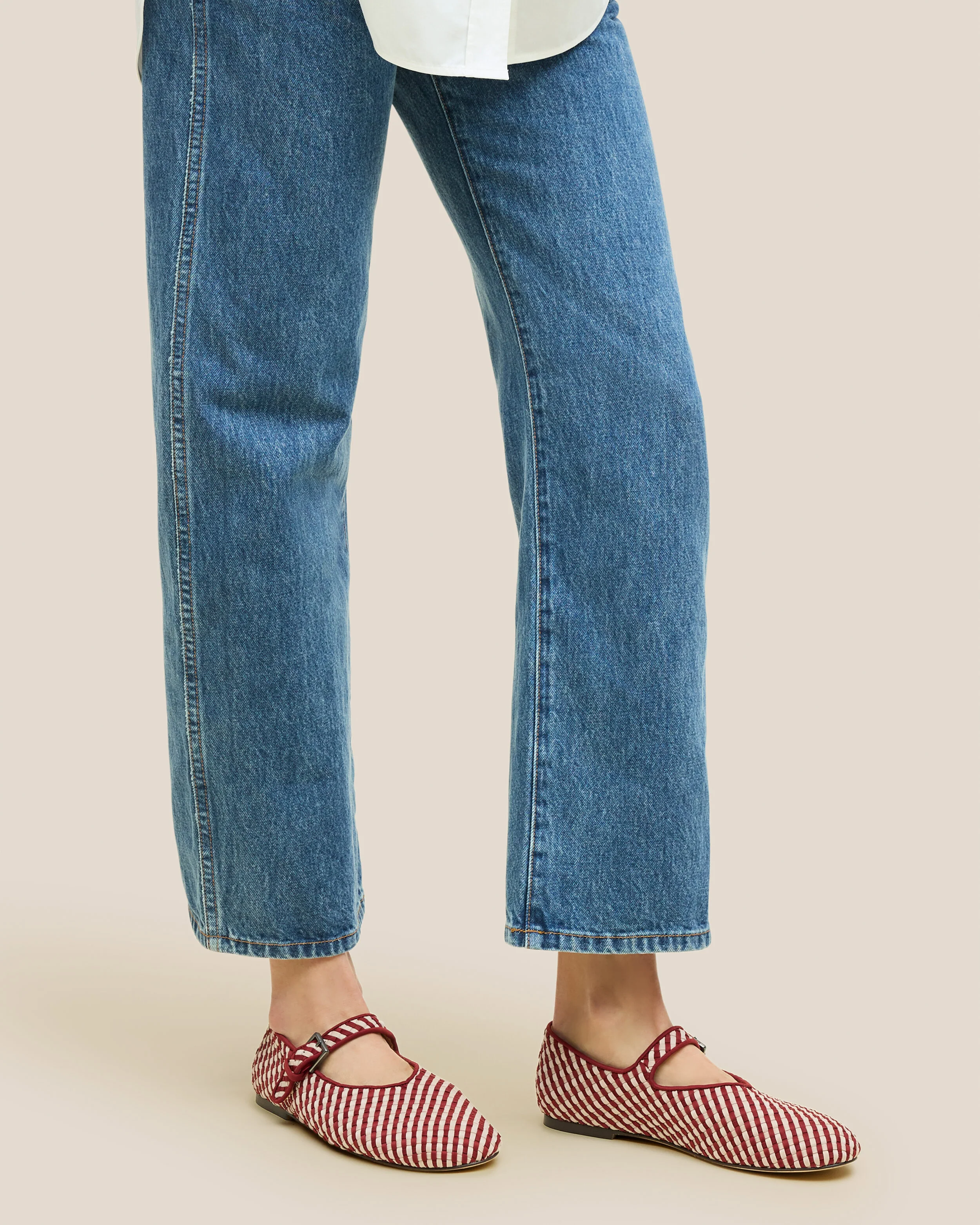 Marais Mary Jane Striped | Lychee - Image 5