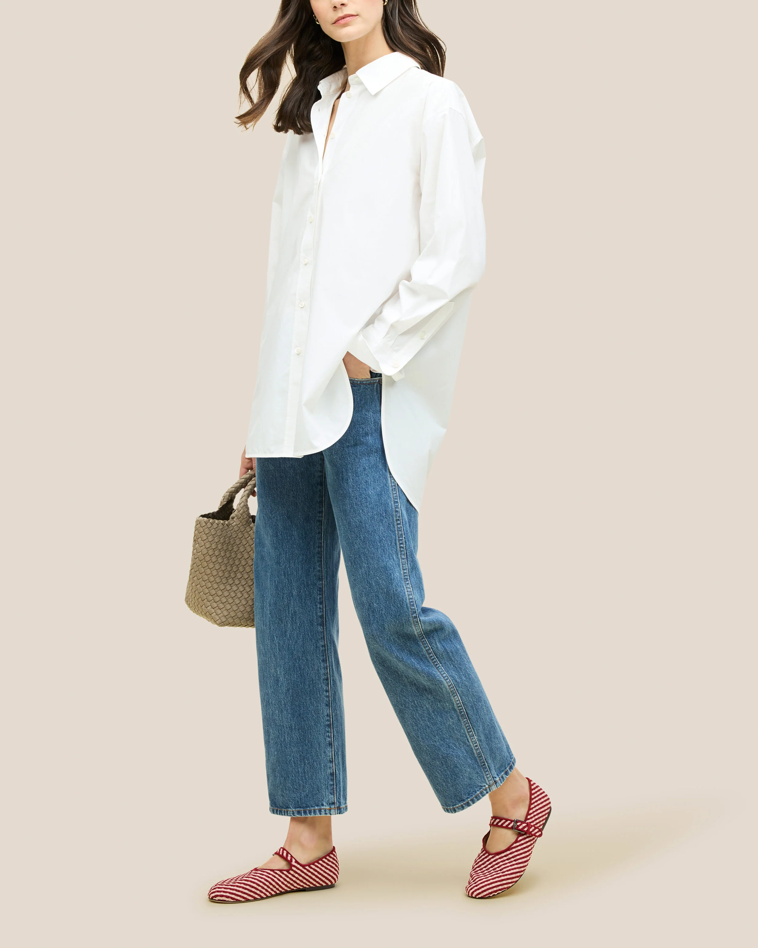 Marais Mary Jane Striped | Lychee - Image 6