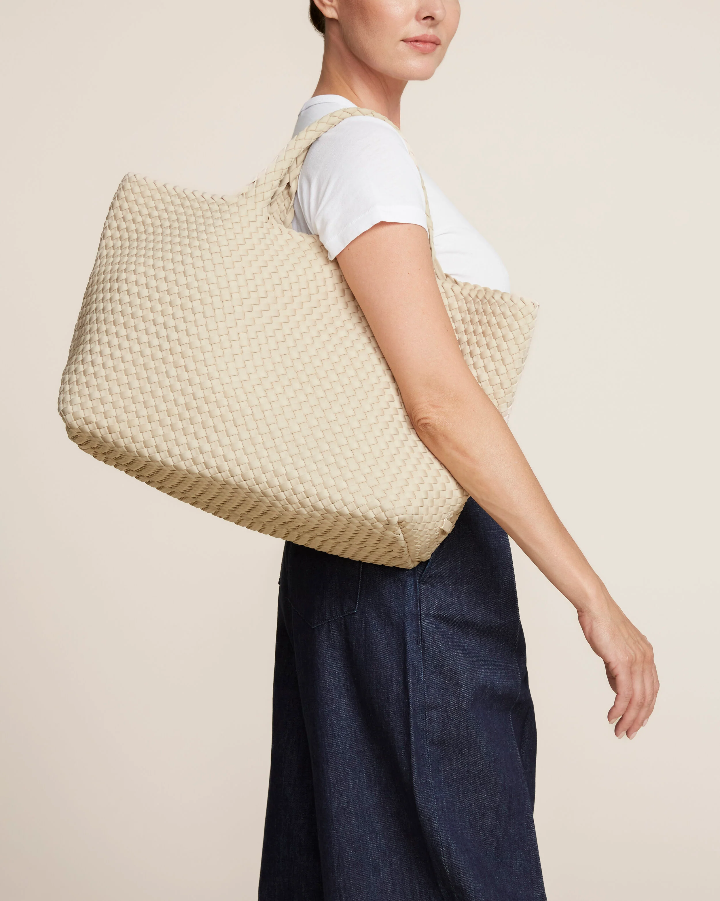 St. Barths Large Tote | Ecru - Image 5