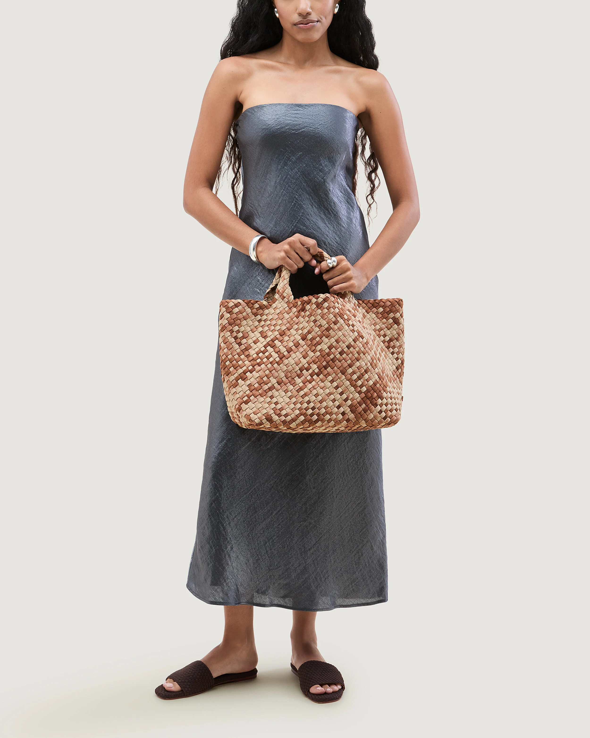 St. Barths Medium Tote Watercolor | Fez - Image 6