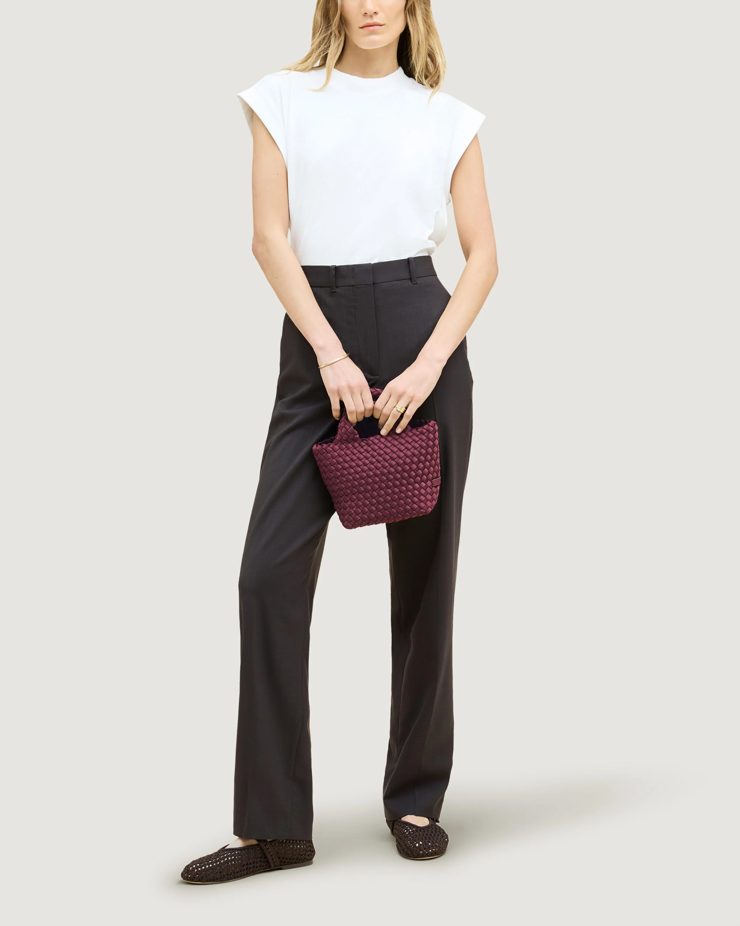 St. Barths Petit Tote | Bordeaux - Image 5