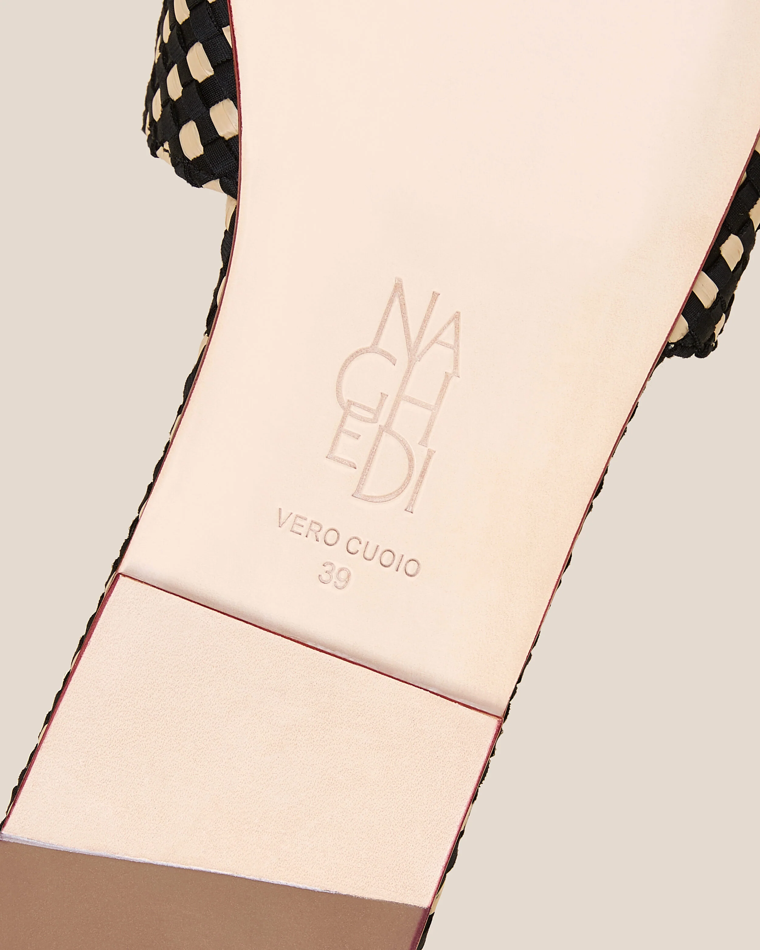 St. Barths Slide Raffia | Costa - Image 4