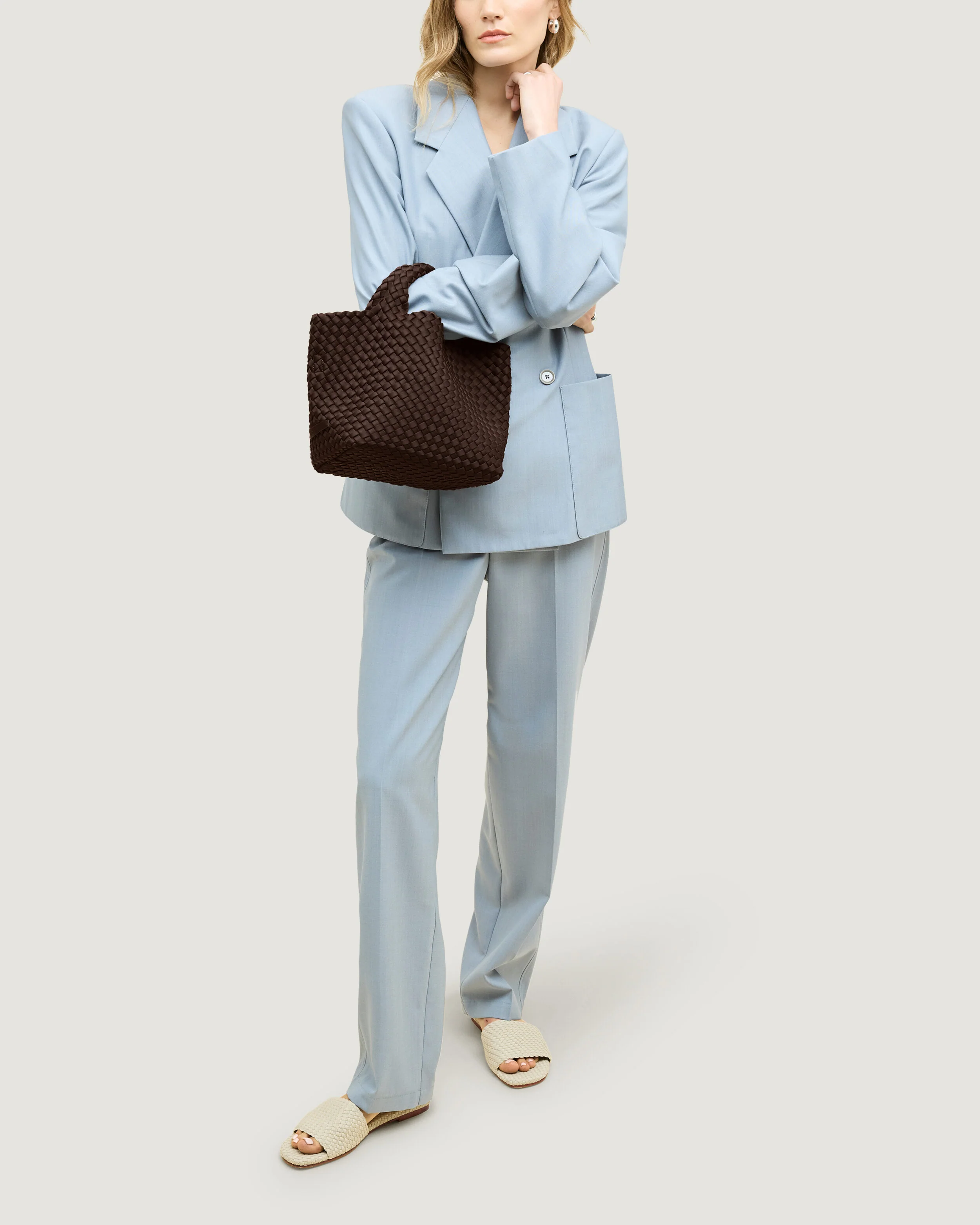 St. Barths Small Tote | Chocolate - Image 5